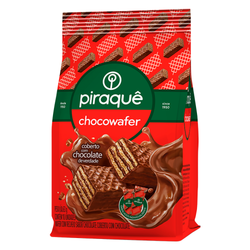 Chocowafer Coberto com Chocolate